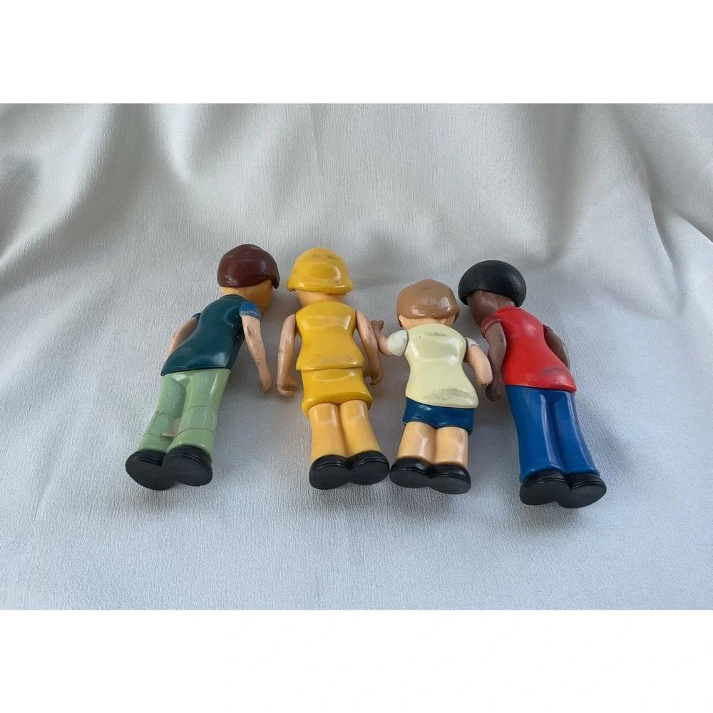 Vintage Little Tikes Dollhouse People Figures Lot of 4 Replacement Figures